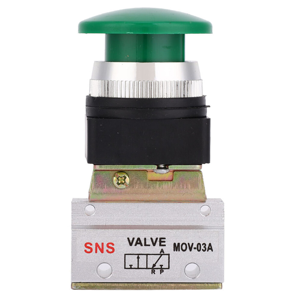 2 Position 3 Way G1/8 Pneumatic Mechanical Valve