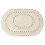 3Pcs Wooden Basket Bottom Oval Blank Solid Crochet 5