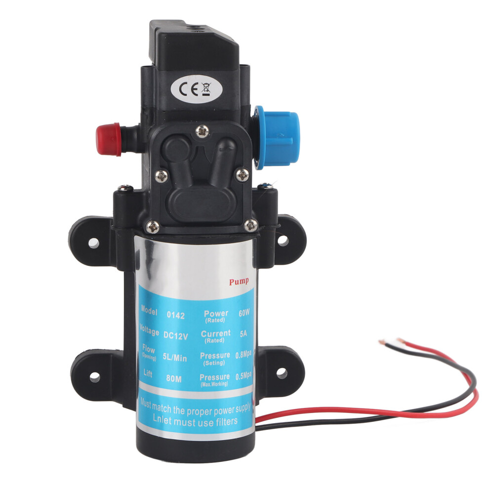 12V 60W Micro Electric Diaphragm Self Priming Pump