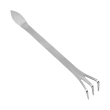 Bonsai Rake Tool - Stainless Steel Soil Loosener with Ergonomic Handle for Garden Aeration and Versatile Applications