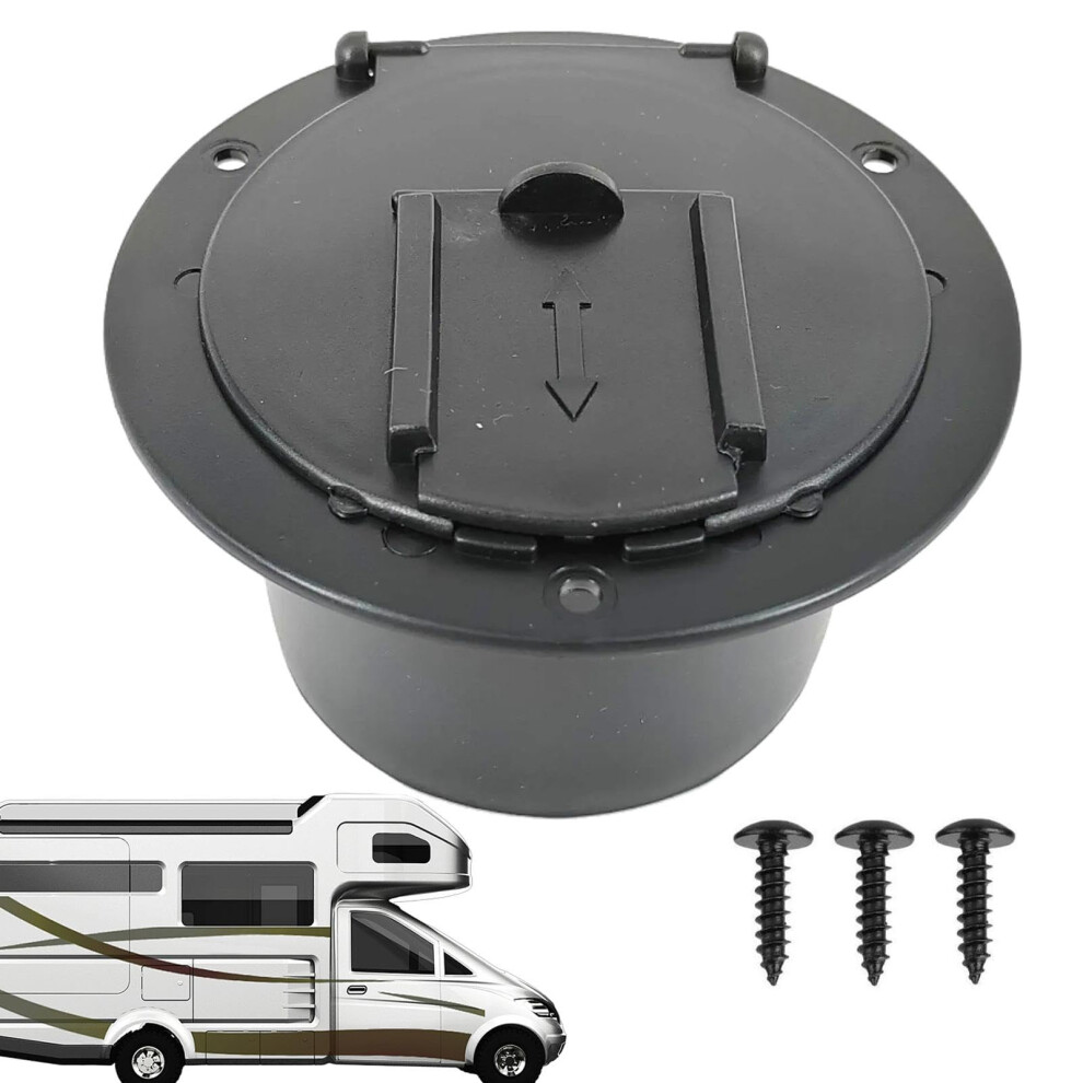 Rv Outlet Cover, Electrical Cable Hatch For Campers, Waterproof Cable Management For Trailers, Durable Rv Accessory 6482260265360