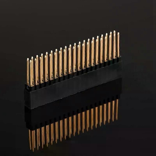 16PCS 2X20(40 Pin) Extra Tall Female 01 Inch Pitch Stacking Header For Raspberry Pi A+/B+/Pi 2/Pi 3 1