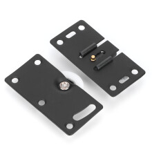Kaltgewalztes Stahl-Schiebetür-Hardware-Set für Kleiderschrank, Schränke, 60mm Räder