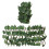 Artificial Hedges Fence Simulation Expandable Sun 10