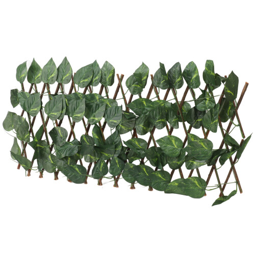 Artificial Hedges Fence Simulation Expandable Sun 2