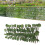 Artificial Hedges Fence Simulation Expandable Sun 11