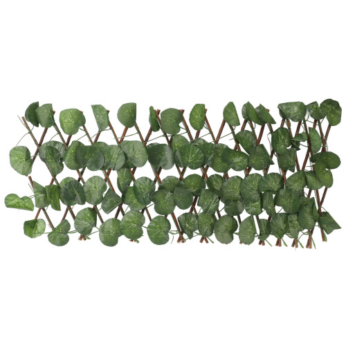 Artificial Hedges Fence Simulation Expandable Sun