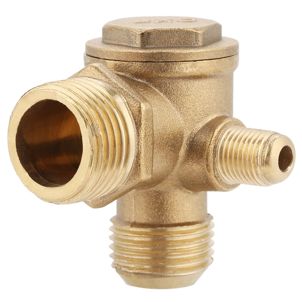 Male Thread 90 Degree Brass Air Compressor Check
