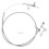 Braided Kickdown Cable Detent Mopar Transmission 5