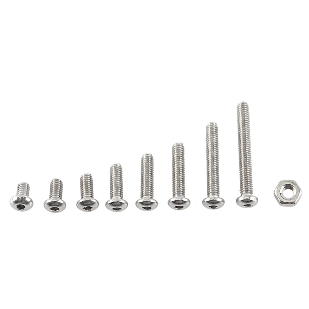 M2.5 A2 Stainless Steel Hex Socket Screws Bolt and