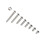 M2.5 A2 Stainless Steel Hex Socket Screws Bolt and 9