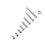 M2.5 A2 Stainless Steel Hex Socket Screws Bolt and 5