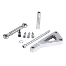 Polished Aluminum Alternator Bracket Kit Water