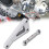 Polished Aluminum Alternator Bracket Kit Water 8