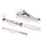Polished Aluminum Alternator Bracket Kit Water 10