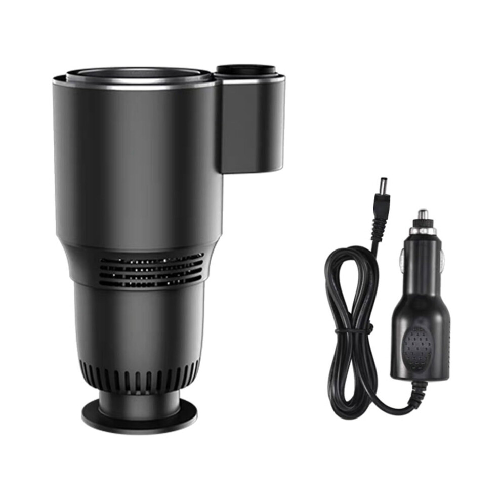 Digital Car Cup Warmer And Cooler With Touch Control, Auto Heated Beverage Holder For Vehicles, Compatible With All Cups 6447073275548