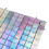 12 Pieces Multi Color Shining Mosaic Panel Mirror 15