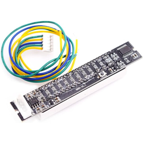 LED Blinker Modul Kits with 12 Adjustable Light Speeds, Stereo Sound Spectrum Display, Compatible with Various Models 2