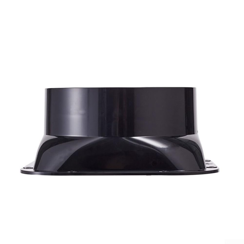 Innovative Abs Plastic Square Flange Connector For Improved Ventilation Efficiency, Model 100# 6447073275968