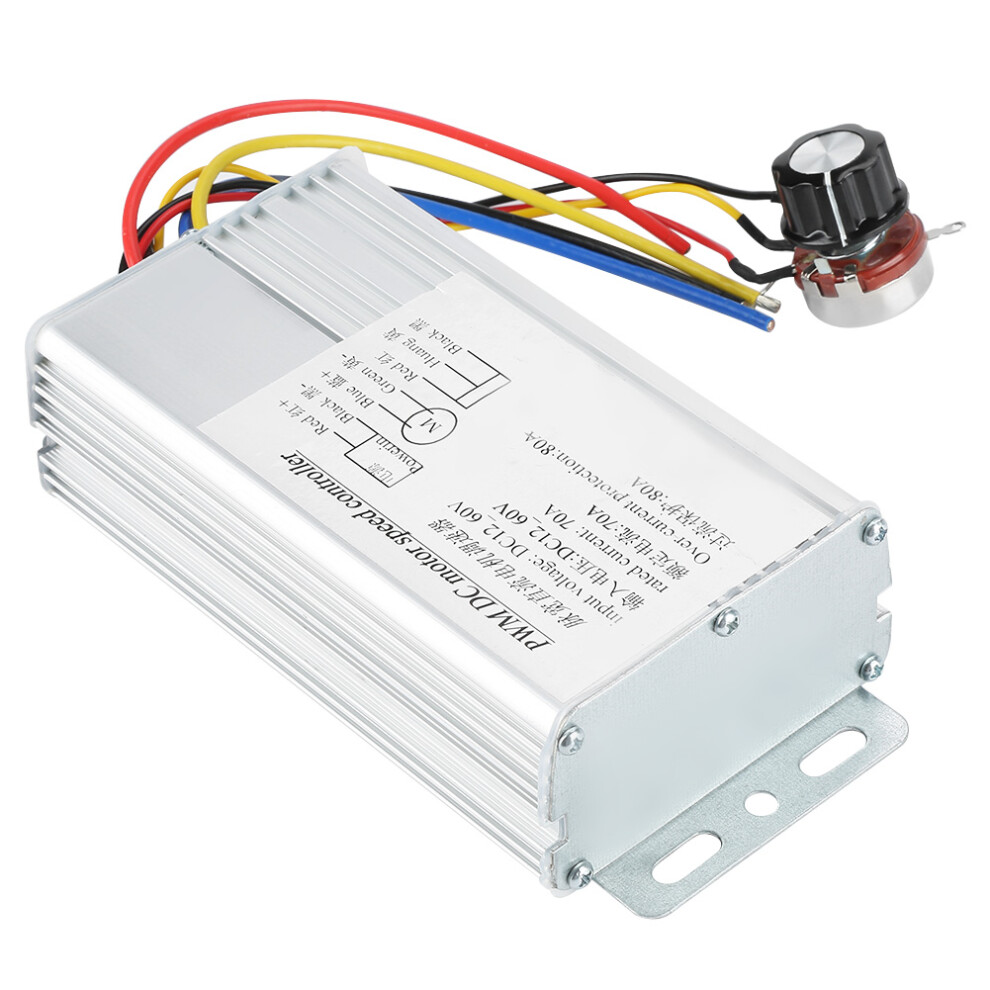 DC 12V‑60V 70A PWM Motor Speed Controller