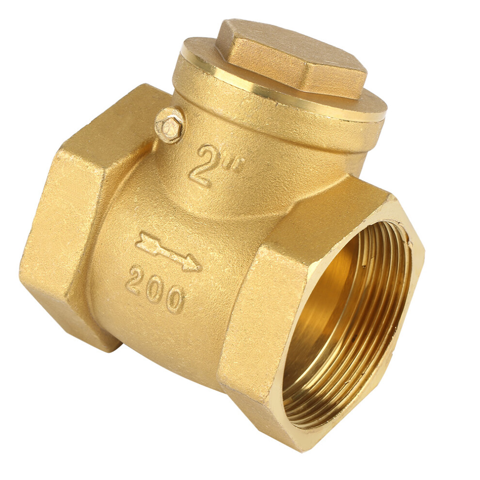 DN50 Female Thread Brass NOn return Swing Check