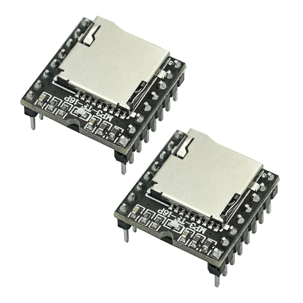 MP3 Player Module 2 Pack Voice Decoding Plate Sound Module for Easy Integration and DIY Projects-image-OPC-PK85NR6-NEW
