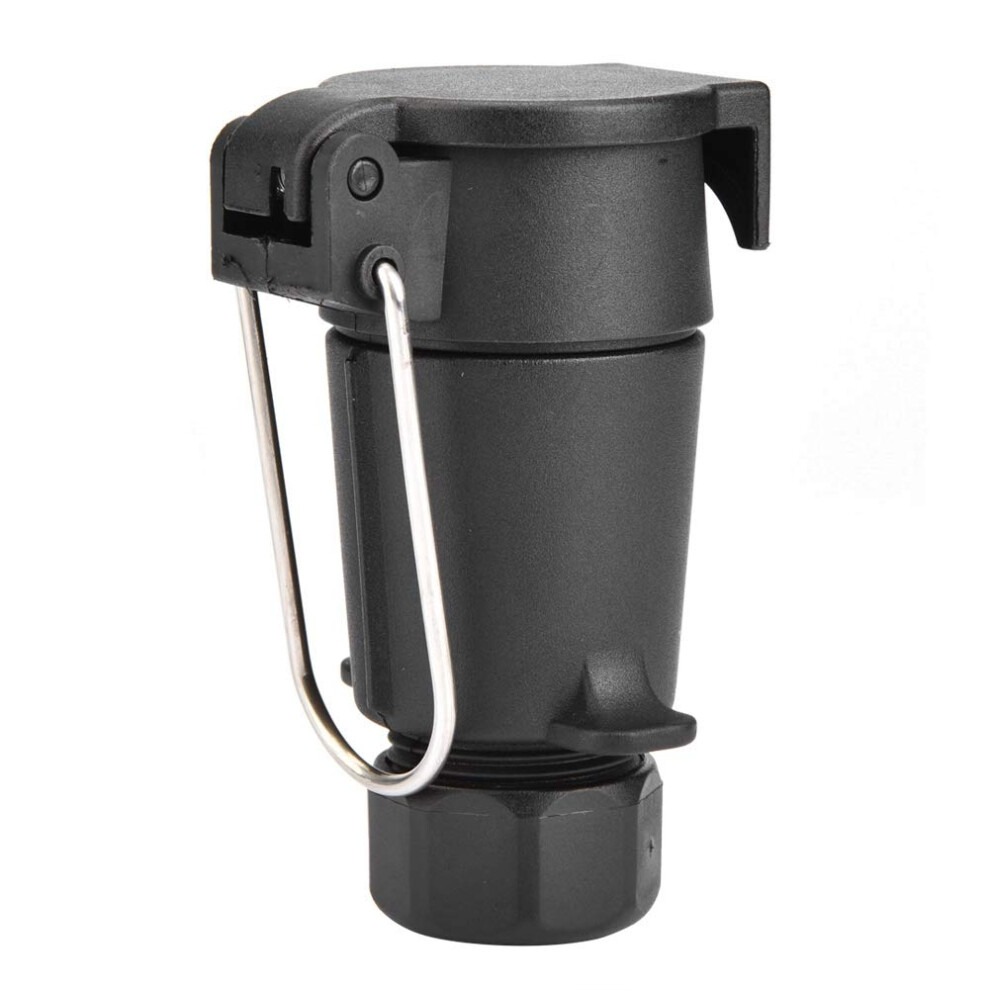 7 Pin Trailer Socket Adapter - European Standard For Caravan Towbar Towing 12V, Compatible With European Trailers 6482260271910
