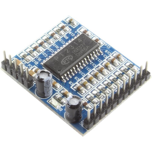 PT2314 Sound Quality Adjustment Voice Module IIC I2C 6V-10V Audio Processing for Enhanced Audio Control 2