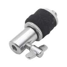 Jazz Drum Kupplung, Metall Hi-Hat Beckenständer Ersatzteil für 6-mm Zugstange, Robust und Einfach zu Installieren
