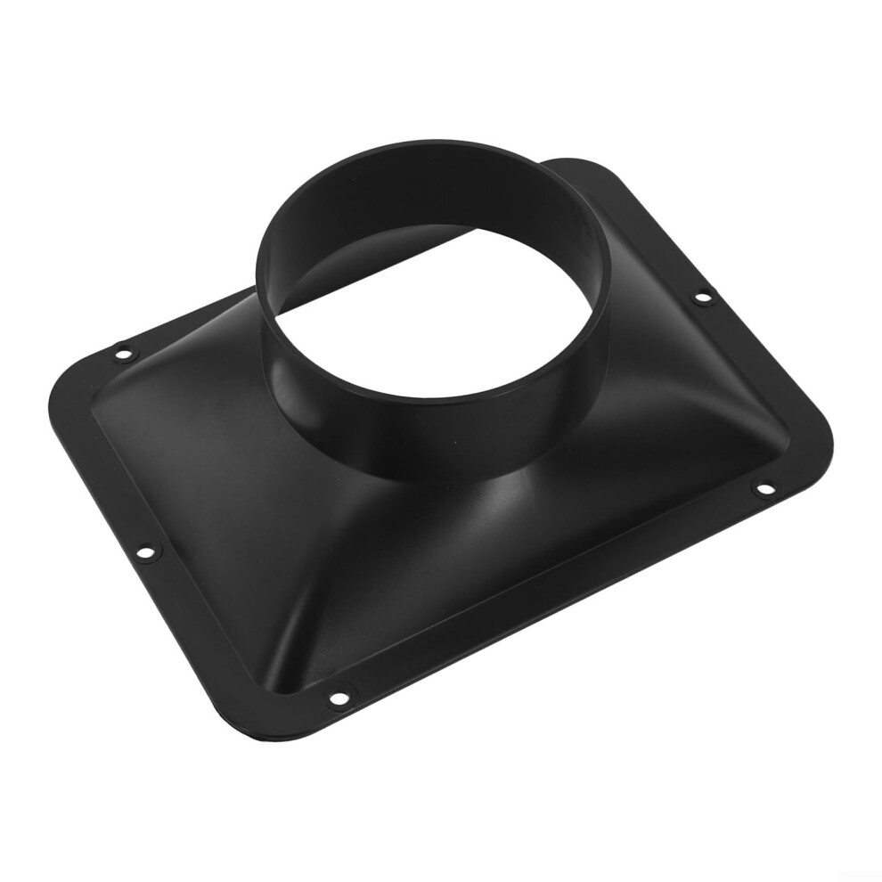 Duct Fan Hose Adapter 100 Mm Abs Wall Flange For Safe Wall Vent Connections And Ventilation Applications 6447073277252