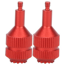 2 Stück Aluminium-Joysticks für DJI FPV V2 Fernbedienung, Rot, 18x8mm
