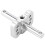 RC Differential Spool Locker für Slash 2WD, Metall, Silber 2