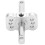 RC Differential Spool Locker für Slash 2WD, Metall, Silber 1