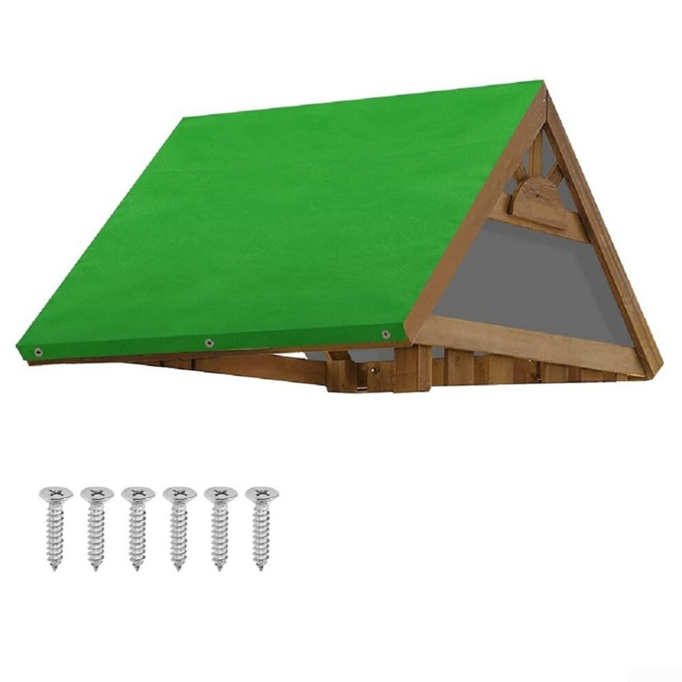 Outdoor Playground Weather Protection Cover 132 x 228 cm 210D Green Waterproof Material for Kids Play Areas-image-OPC-PK85RDG-NEW