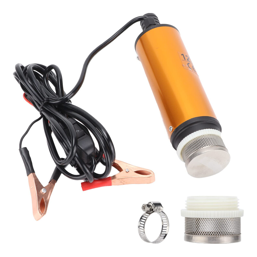 Electric Submersible Pump 12V Dc Mini 51Mm Kerosene Water Pump 30L Min For Vehicles And Equipment 6447073277634
