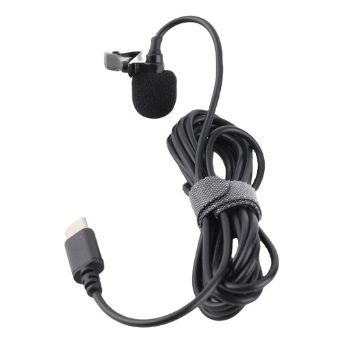 Lavalier Microphone USB Type C Wired Lapel Mic for 1