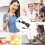 Lavalier Microphone USB Type C Wired Lapel Mic for 12