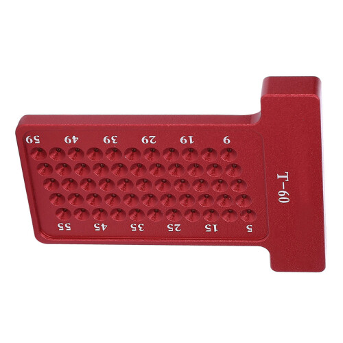Woodworking T Type Scriber Aluminum Alloy Hole 2