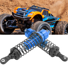 2 Stück 115mm Metallstoßdämpfer für RC Auto, Blau, 23mm Durchmesser