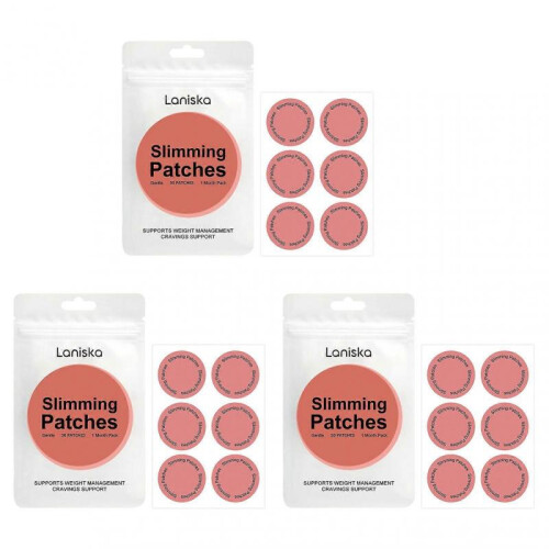 (3 Packs 90pcs)Body-Shaping Care Patch Natural Extracts Safe Stickers
