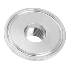 Premium 304 Edelstahl 1.5 Zoll auf 1/2 Zoll NPT Tri Clamp Rohradapter