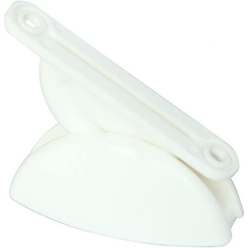 Camper Door Retainer Replacement Accessory for RVs, Black/White Clip for Secure Door Stop, Durable Compatibility 2