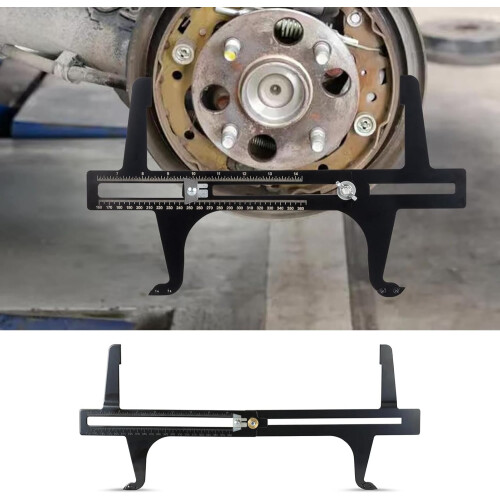 Brake Drum Reset Tools with Simple Locking Knob for 6.5-14.25 Inch Brake Systems, Compatible with Multiple Models 2