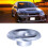 Silber 73mm/2,9 Zoll Aluminum Velocity Stack Cold Air Intake Adapter 11