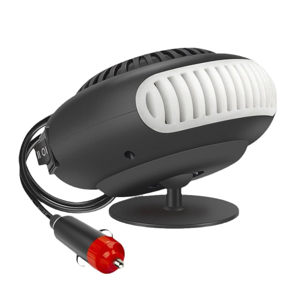 24V 200W Portable Car Heater Defroster Demister For Windshield With 360-Degree Rotation And Fast Heating Function 6482260276557