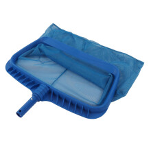 Swimming Pool Leaf Skimmer Blue Net with Reinforced Frame for High-Performance Use in Inground and Above Ground Pools