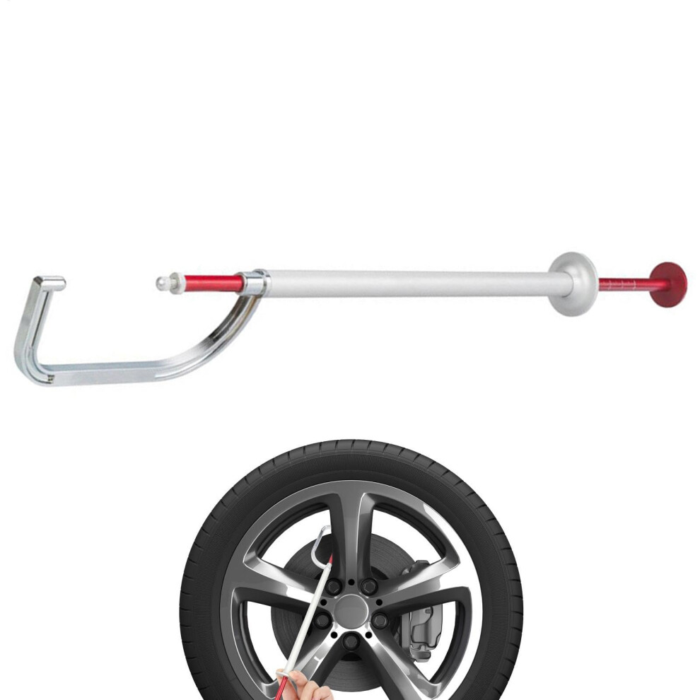 Brake Rotor Gauge, 0-45 Mm Aluminum Alloy Thickness Measurement Tool, Fast Accurate Detection For Commercial Vehicles 6447073280252