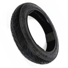 Black Rubber 14" 2.50-10 Tubeless Tyre for Motorcycle Dirt Bike and E-Bike, Compatible with 14x2.50 Models