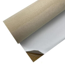 Mikrofaserstoff Selbstklebend für Cockpit Beige 30x140CM, Multicolor Wildleder für Auto Innentür Panel Dekor