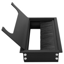 Modernes Schreibtisch-Ösen-Kabelmanagement für PCs & Büroequipment